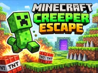 image Minecraft Creeper Escape